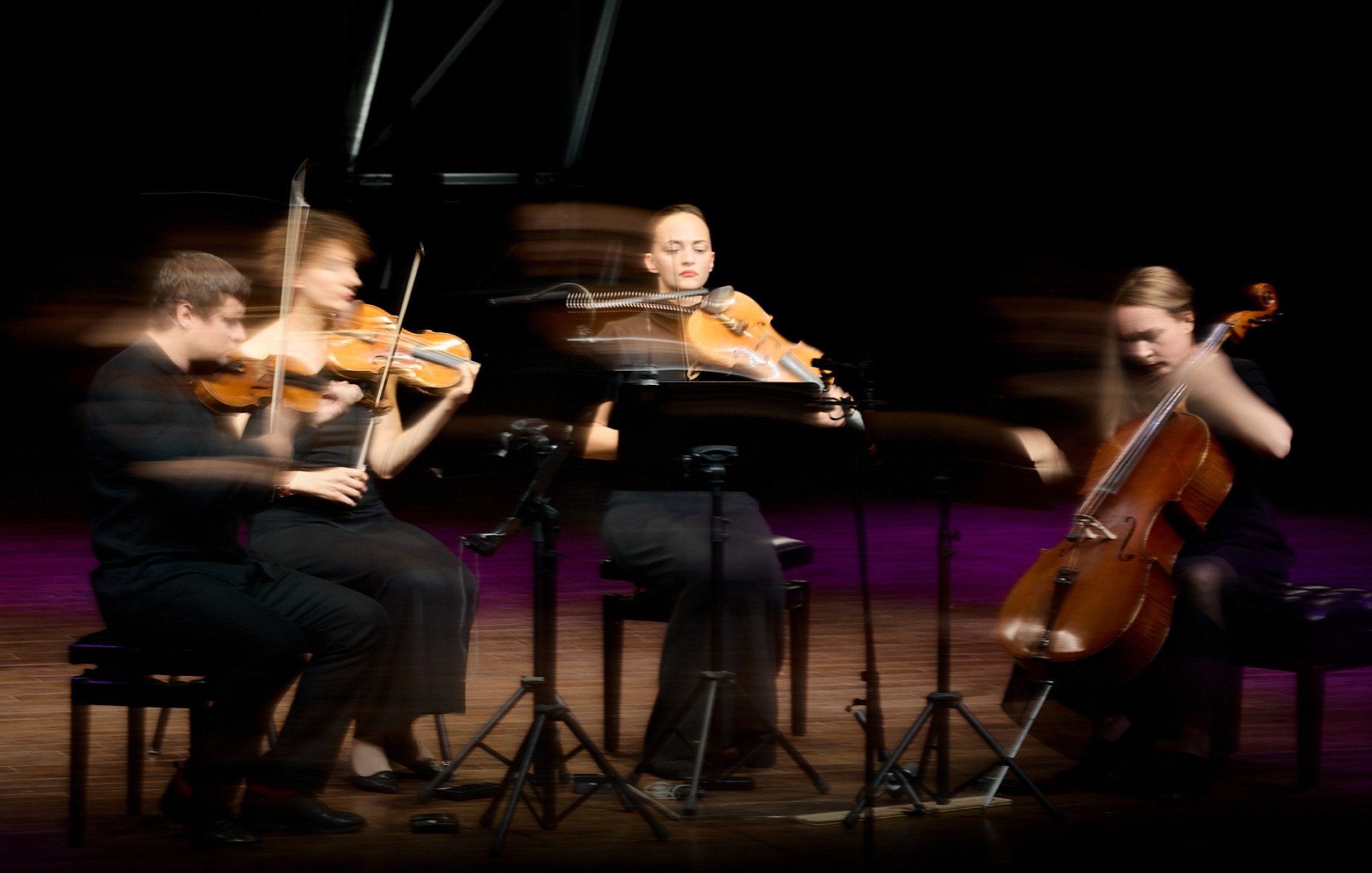 Струнный квартет OpensoundQuartet  (Москва). С.Райх, П.Карманов, Г.Прокофьев